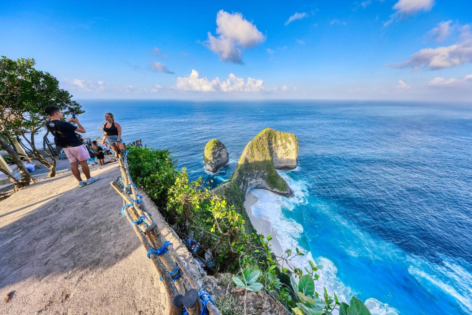 Kelingking Beach Villas Sompang Eksteriør bilde