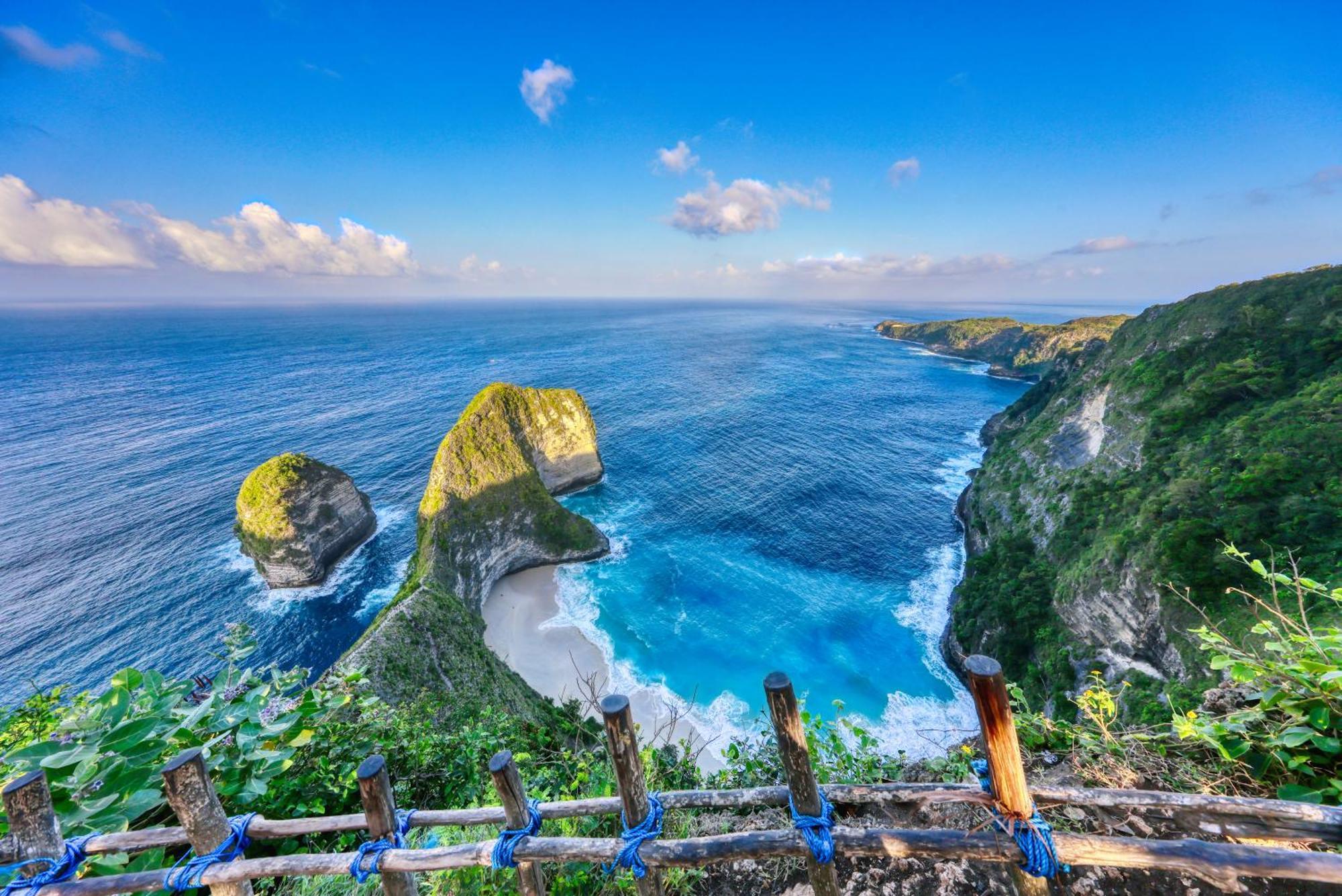 Kelingking Beach Villas Sompang Eksteriør bilde