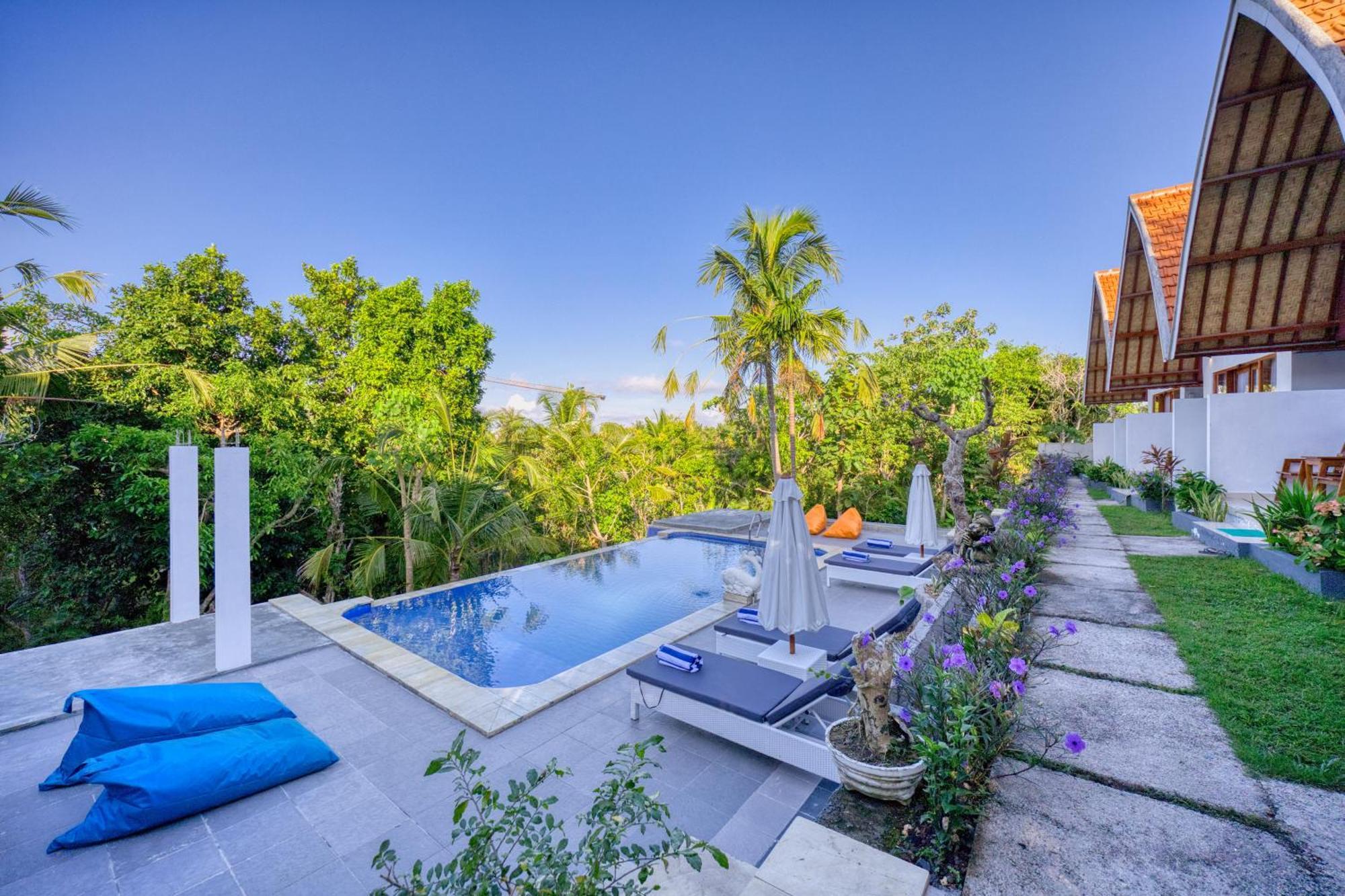 Kelingking Beach Villas Sompang Eksteriør bilde