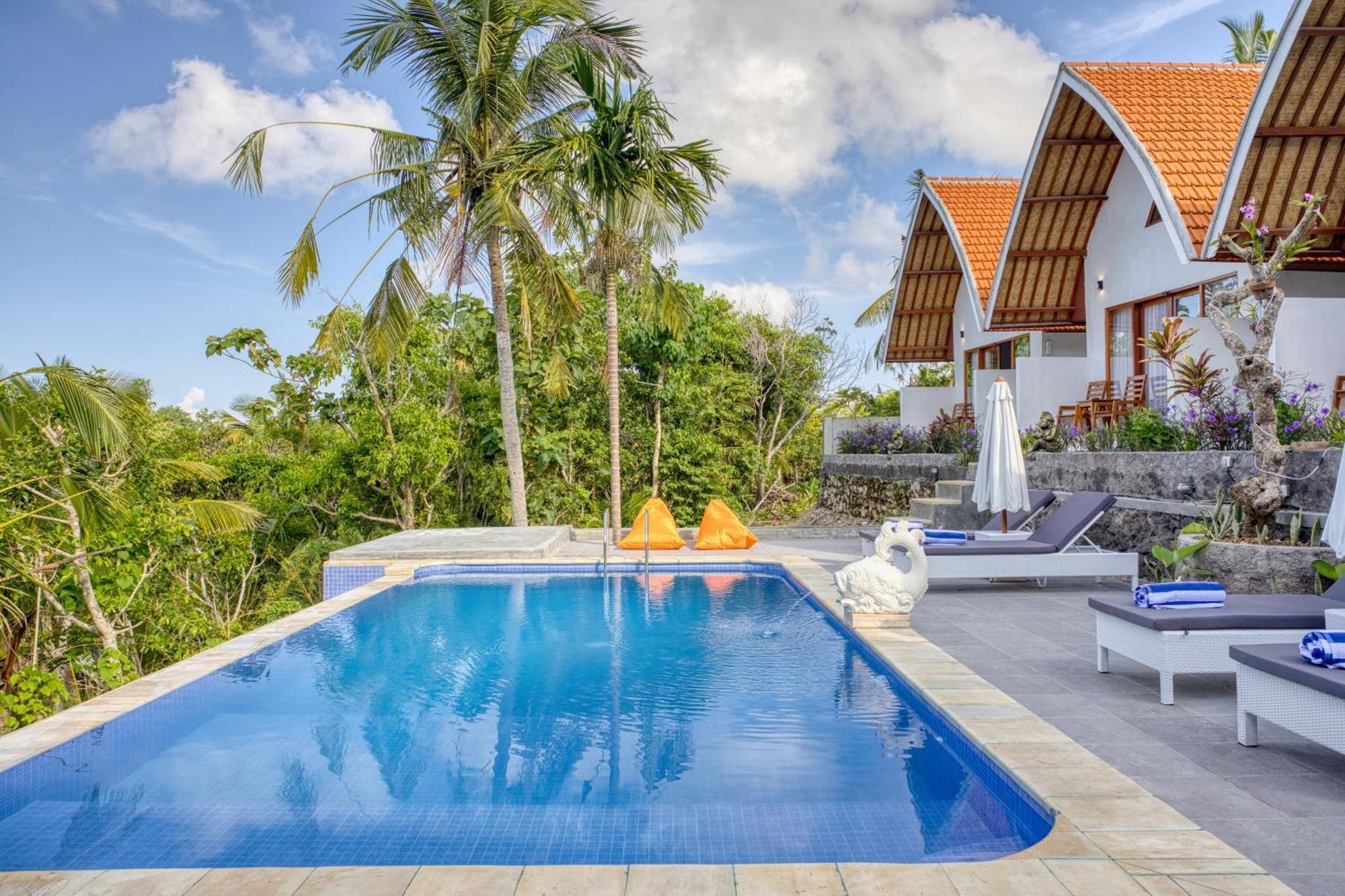 Kelingking Beach Villas Sompang Eksteriør bilde